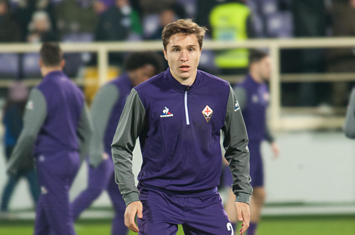 Chiesa: "Mio padre mi ha spiegato il perché della contestazione dei tifosi viola. Kalinic mi ha insegnato che i soldi non contano" - Firenze, stadio Artemio Franchi, 22.12.2016, Fiorentina-Napoli, Foto Fiorenzo Sernacchioli. Copyright Labaroviola.com
