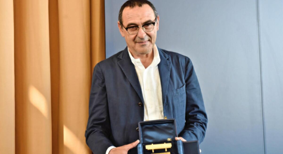 Sarri vince a Firenze la panchina d'oro. Terzo Di Francesco. Semplici vince quella di serie C - 