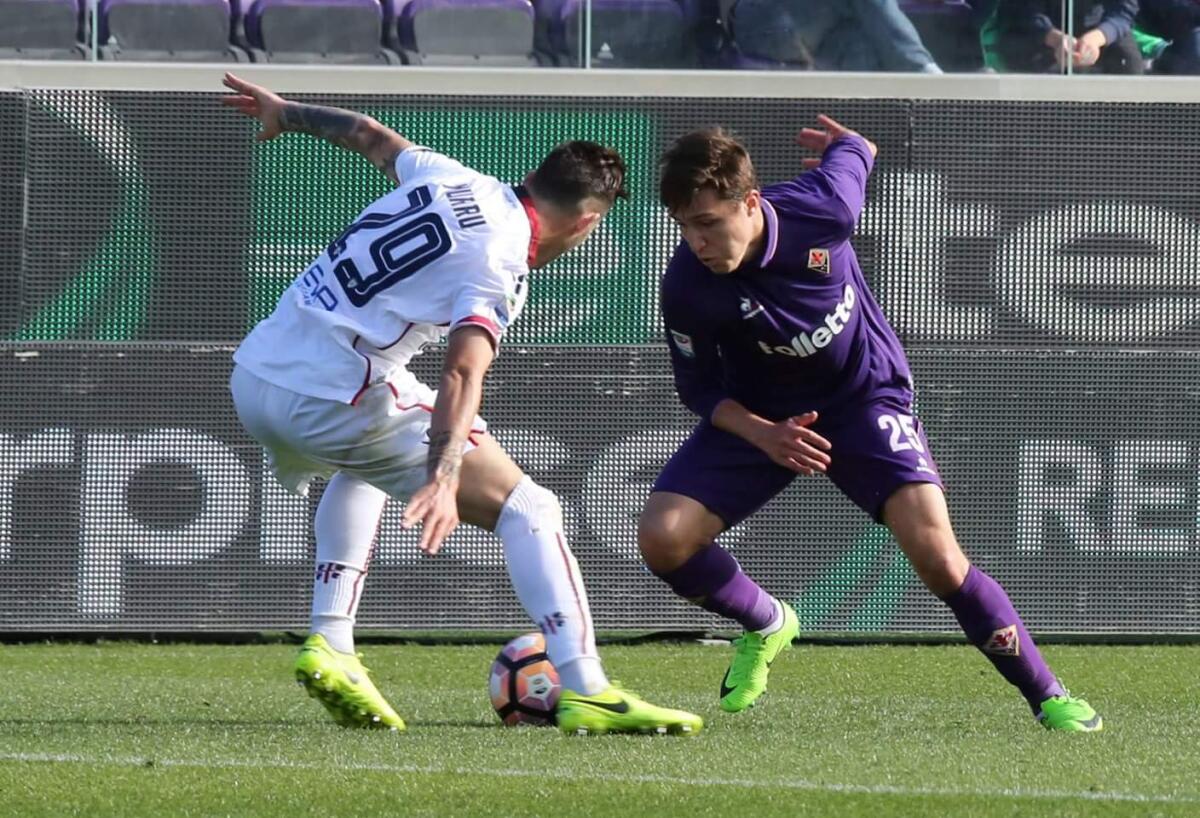 PAGELLE VIOLA: I GIOVANI IN VETRINA. KALINIC SALVA BARACCA E BURATTINI... - 