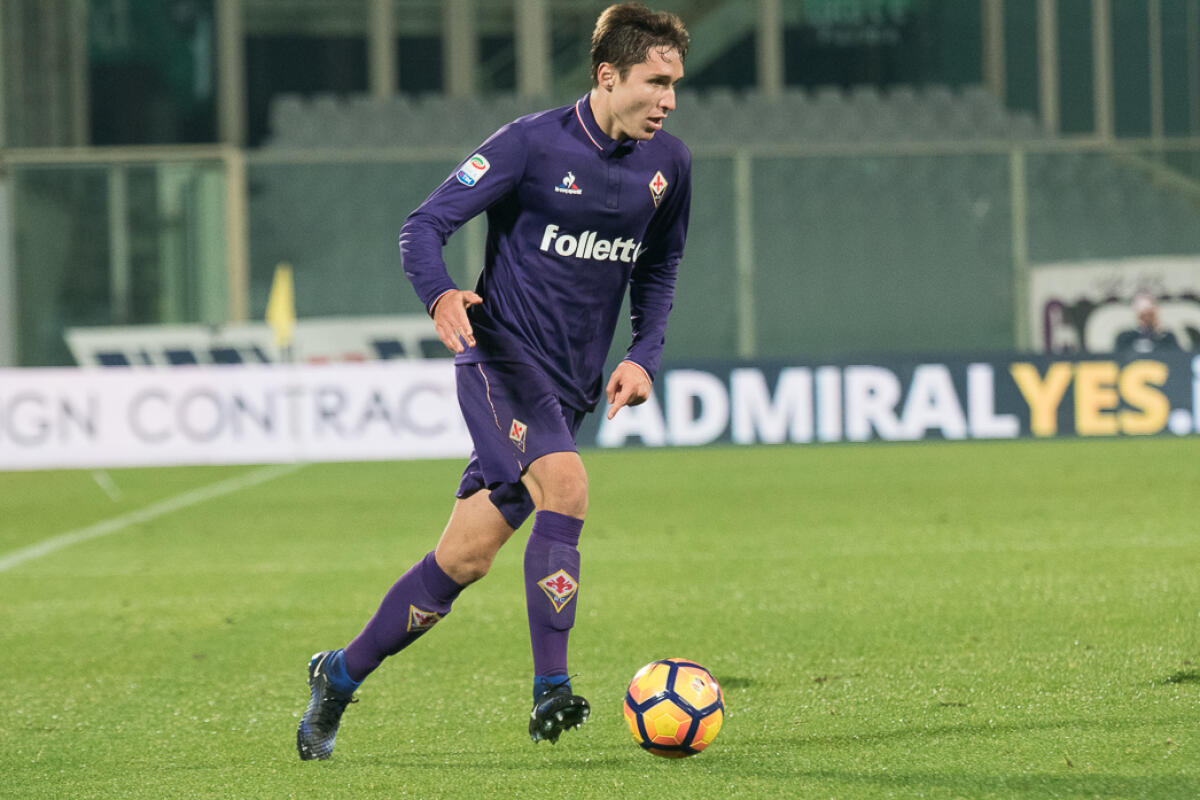 Chiesa: "Giocare con questo clima è dura, oggi ho dato il 120%. Spero in una chiamata della Nazionale..." - Firenze, stadio Artemio Franchi, 12.12.2016, Fiorentina-Sassuolo, Foto Fiorenzo Sernacchioli. Copyright Labaroviola.com