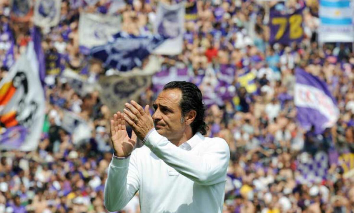Prandelli: "Sono tifoso viola e sogno di allenare la Fiorentina. Mi fecero accettare la nazionale" - 