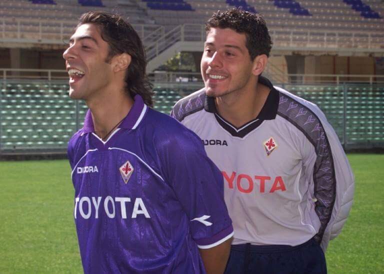 Rui Costa con Toldo