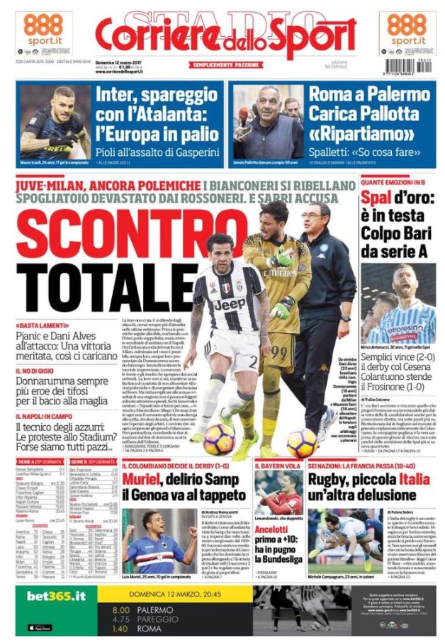Corriere Dello Sport 12 Marzo 2017
