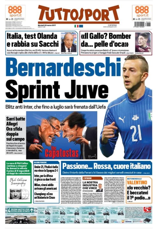 TuttoSport 28 Marzo 2017