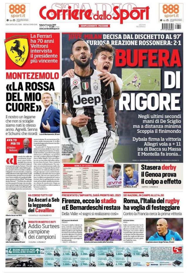 Corriere Dello Sport - 11 Marzo 2017