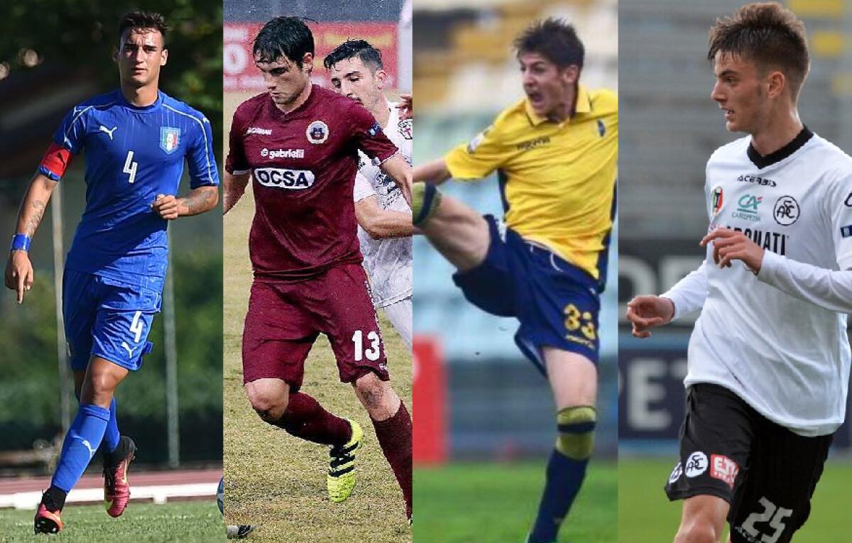 TUTTE LE POSSIBILITÁ SUL MERCATO GIOVANILE ITALIANO. DIFENSORI E CENTROCAMPISTI IN PRIMO PIANO... - In foto: Bianchi, Varnier, Chiossi e Maggiore.