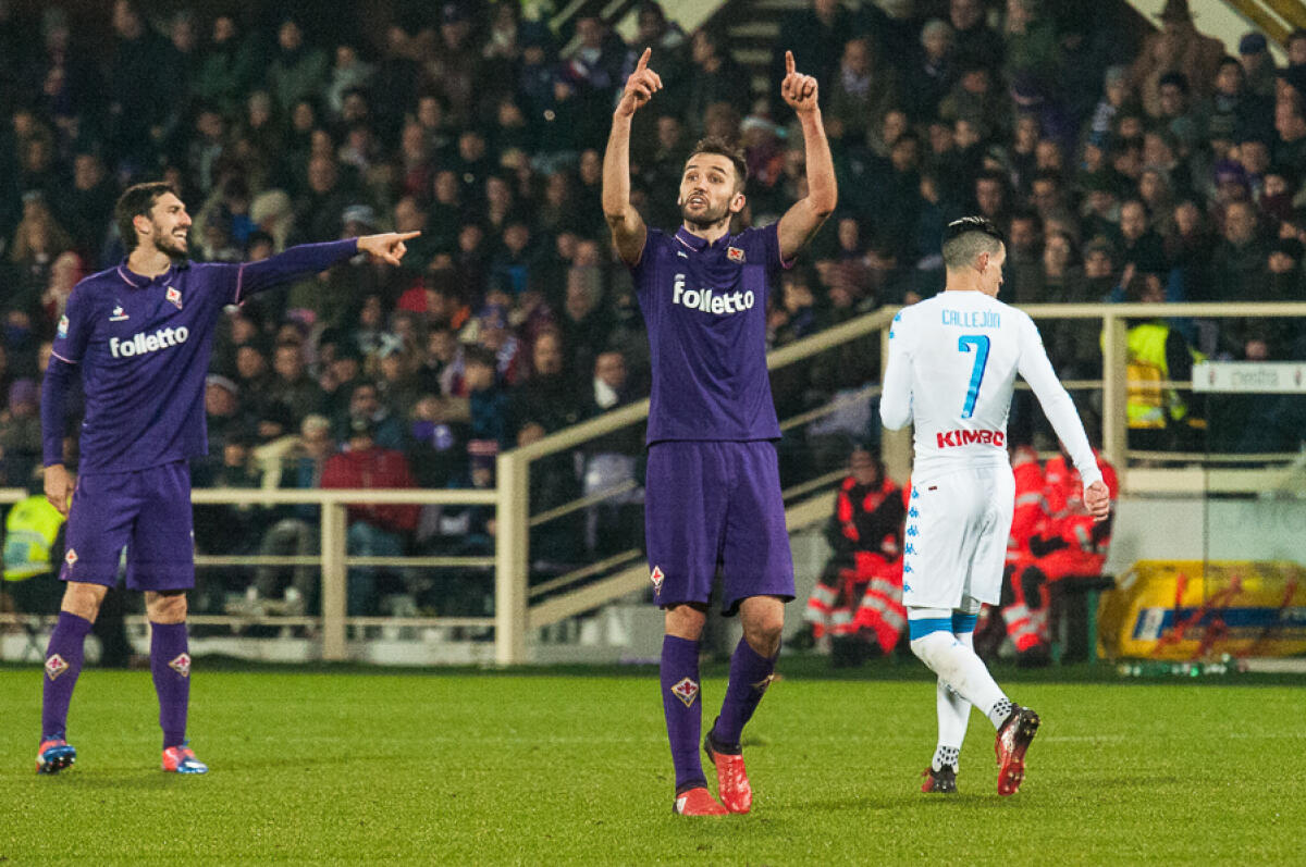 Dopo il closing del Milan i dirigenti rossoneri punteranno forte su Badelj - Firenze, stadio Artemio Franchi, 22.12.2016, Fiorentina-Napoli, Foto Fiorenzo Sernacchioli. Copyright Labaroviola.com