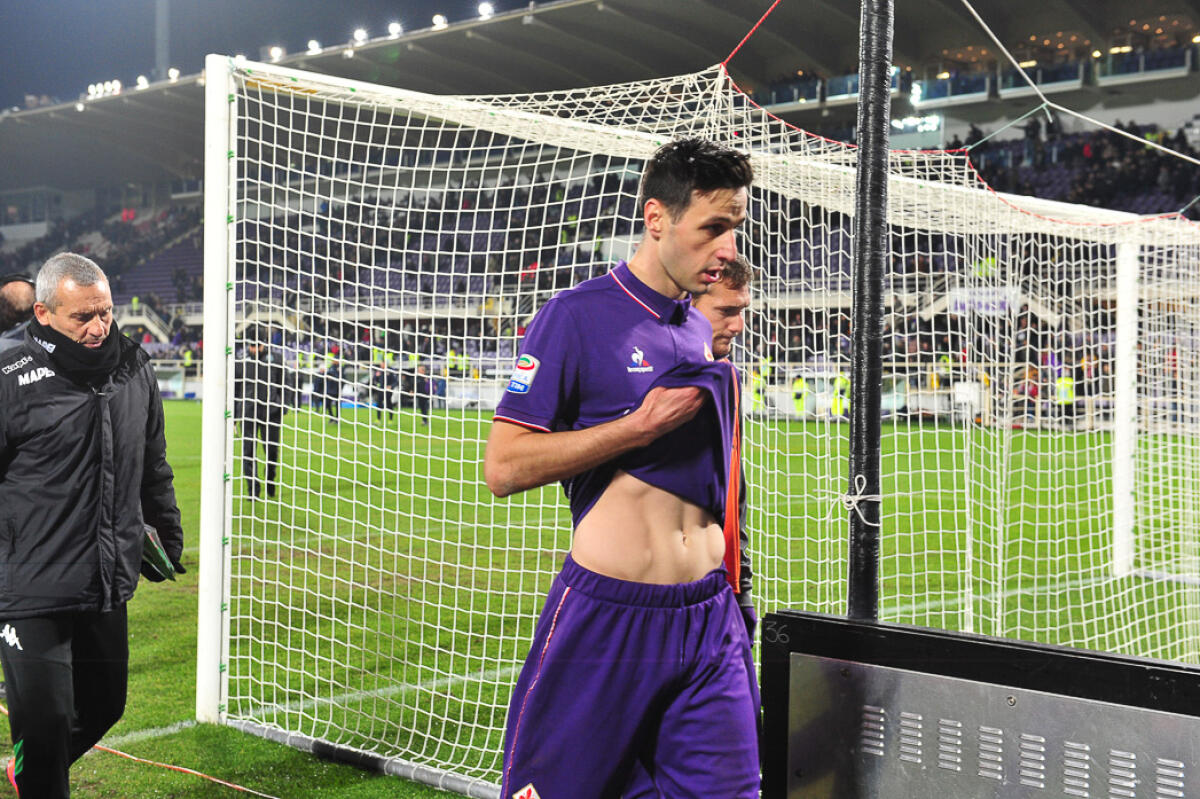 Rosso di Kalinic: il croato rischia un lungo stop. Le partite che potrebbe saltare oltre all'Inter sono... - Firenze, stadio Artemio Franchi, 12.12.2016, Fiorentina-Sassuolo, Foto Fiorenzo Sernacchioli. Copyright Labaroviola.com