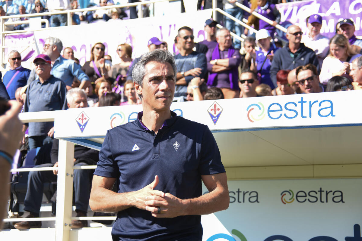 Sousa: "Meritavamo di vincere, dobbiamo vincere tutte le partite. La società non mi ha chiesto l'Europa League" - Stadio Artemio Franchi, 16.10.2016, Fiorentina-Atalanta, Foto Firoenzo Sernacchioli, copyright Labaroviola.com