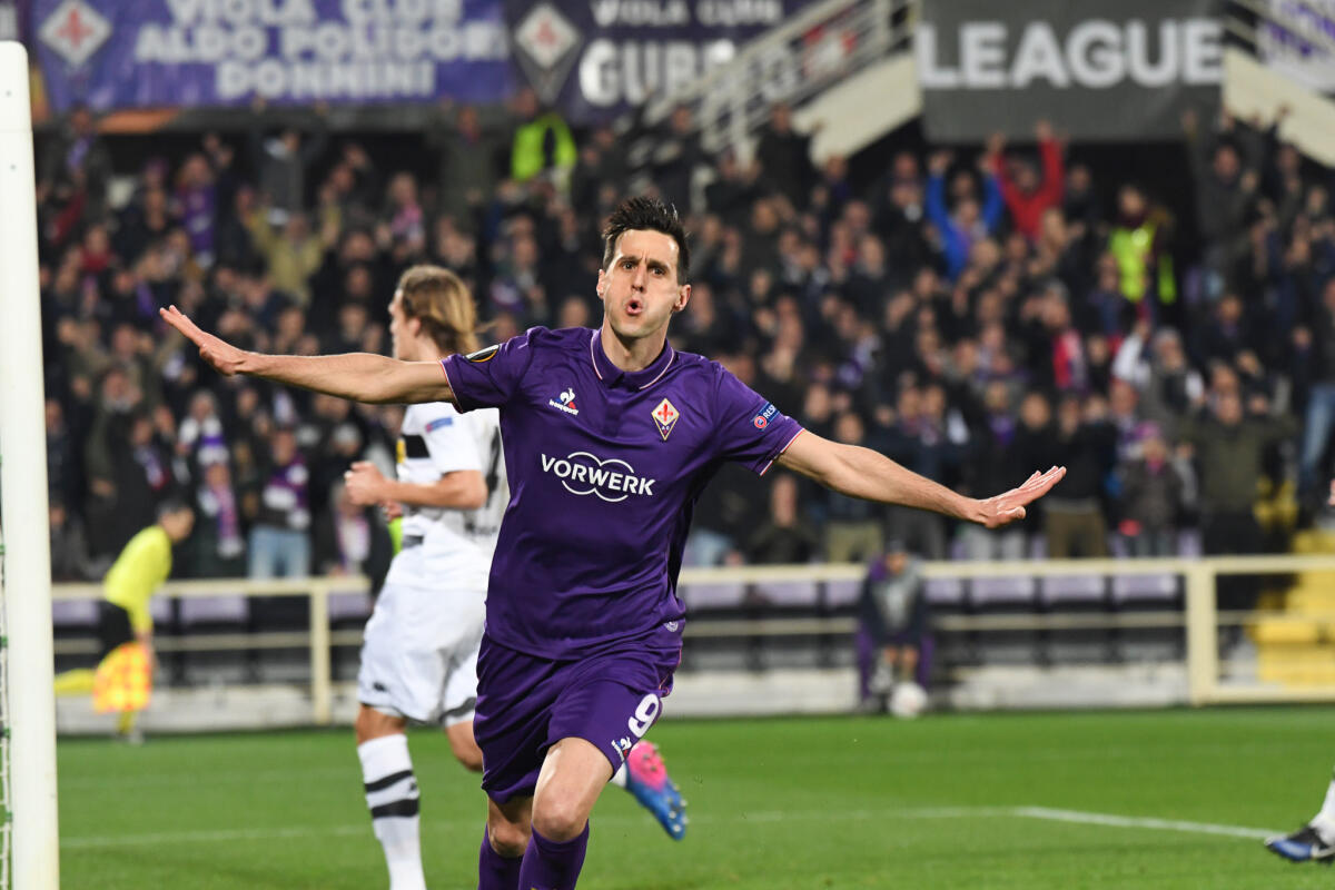 Kalinic affretta i tempi di recupero e sarà a disposizione contro la Samp - Firenze, stadio Artemio Franchi, 23.02.2017, Fiorentina-Borussia, Foto Fiorenzo Sernacchioli. Copyright Labaroviola.com Kalinic
