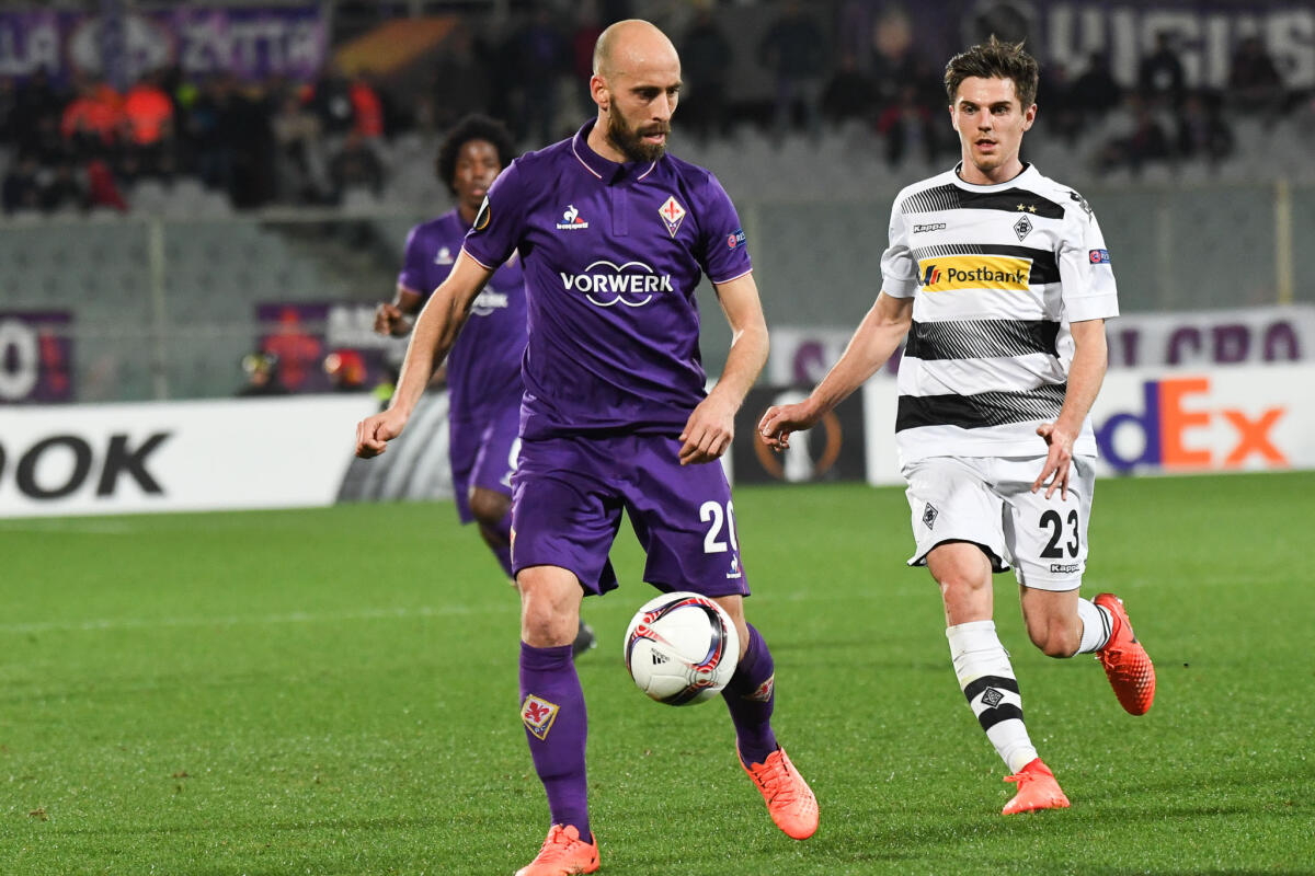 Gazzetta: la Fiorentina rifletterà sul futuro di Borja Valero. Per lui ingaggio pesante... - Firenze, stadio Artemio Franchi, 23.02.2017, Fiorentina-Borussia, Foto Fiorenzo Sernacchioli. Copyright Labaroviola.com