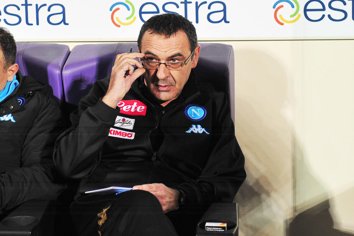 Sarri: "Damato? O noi siamo molto sfortunati o lui è scarso e va fermato" - Firenze, stadio Artemio Franchi, 22.12.2016, Fiorentina-Napoli, Foto Fiorenzo Sernacchioli. Copyright Labaroviola.com