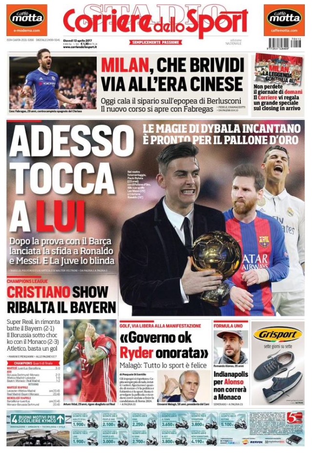 Corriere Dello Sport 13 Aprile 2017