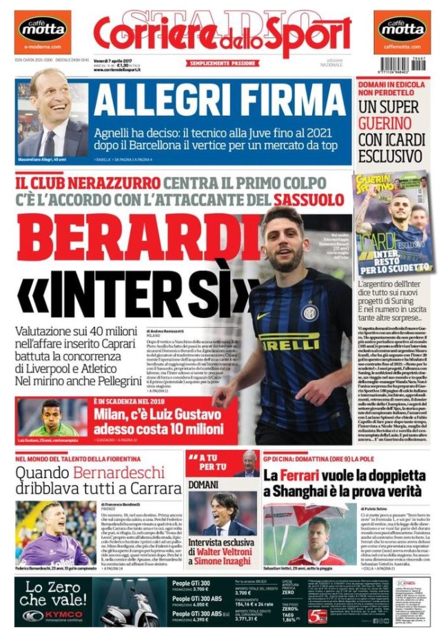 Corriere Dello Sport 7 Aprile 2017