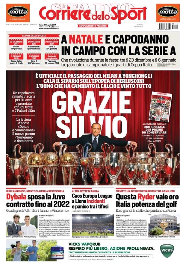 Corriere Dello Sport 14 Aprile 2017