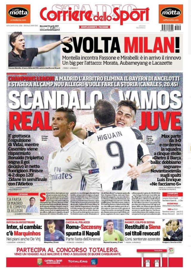 Corriere Dello Sport 19 Aprile 2017