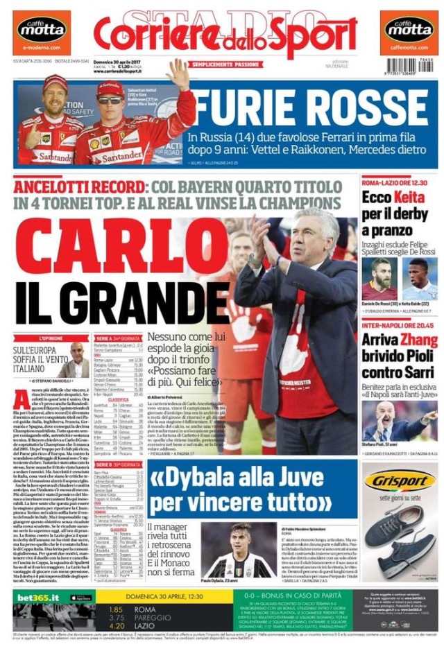 Corriere Dello Sport 30 Aprile 2017