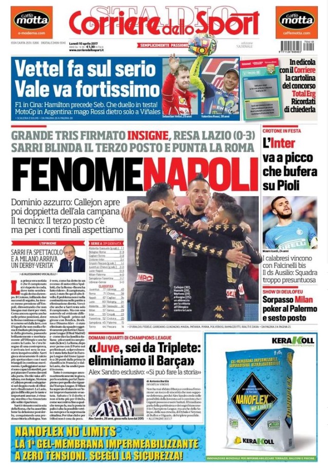Corriere Dello Sport 10 Aprile 2017