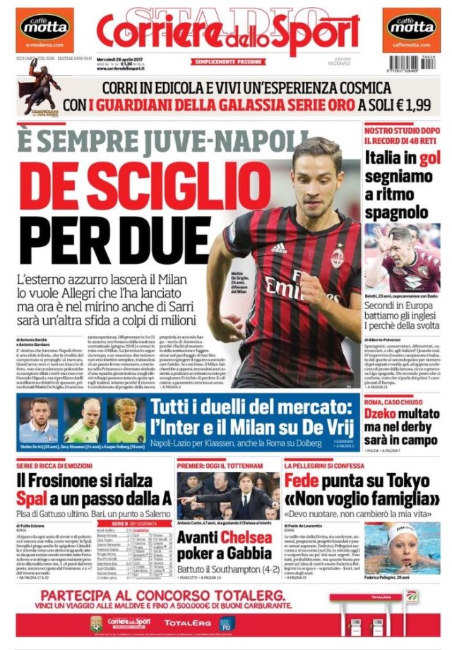 Corriere Dello Sport 26 Aprile 2017