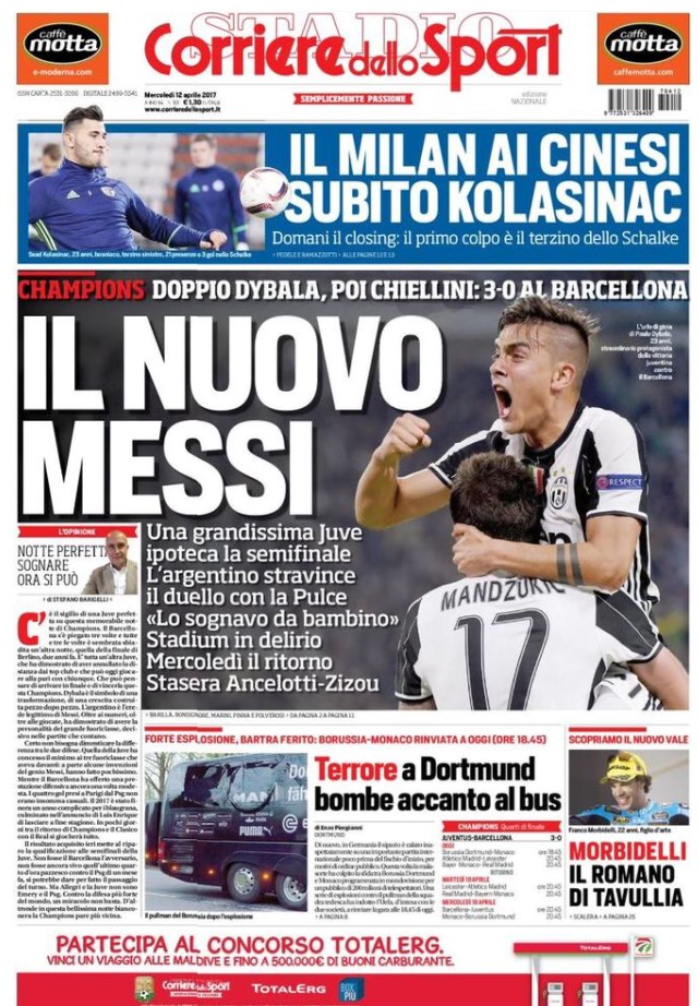 Corriere Dello Sport 12 Aprile 2017