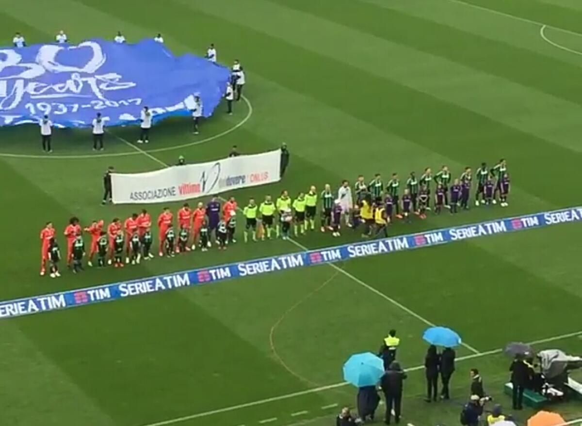 Primo tempo: Fiorentina solo per 10', ma bastano per il vantaggio. La cronaca... - 