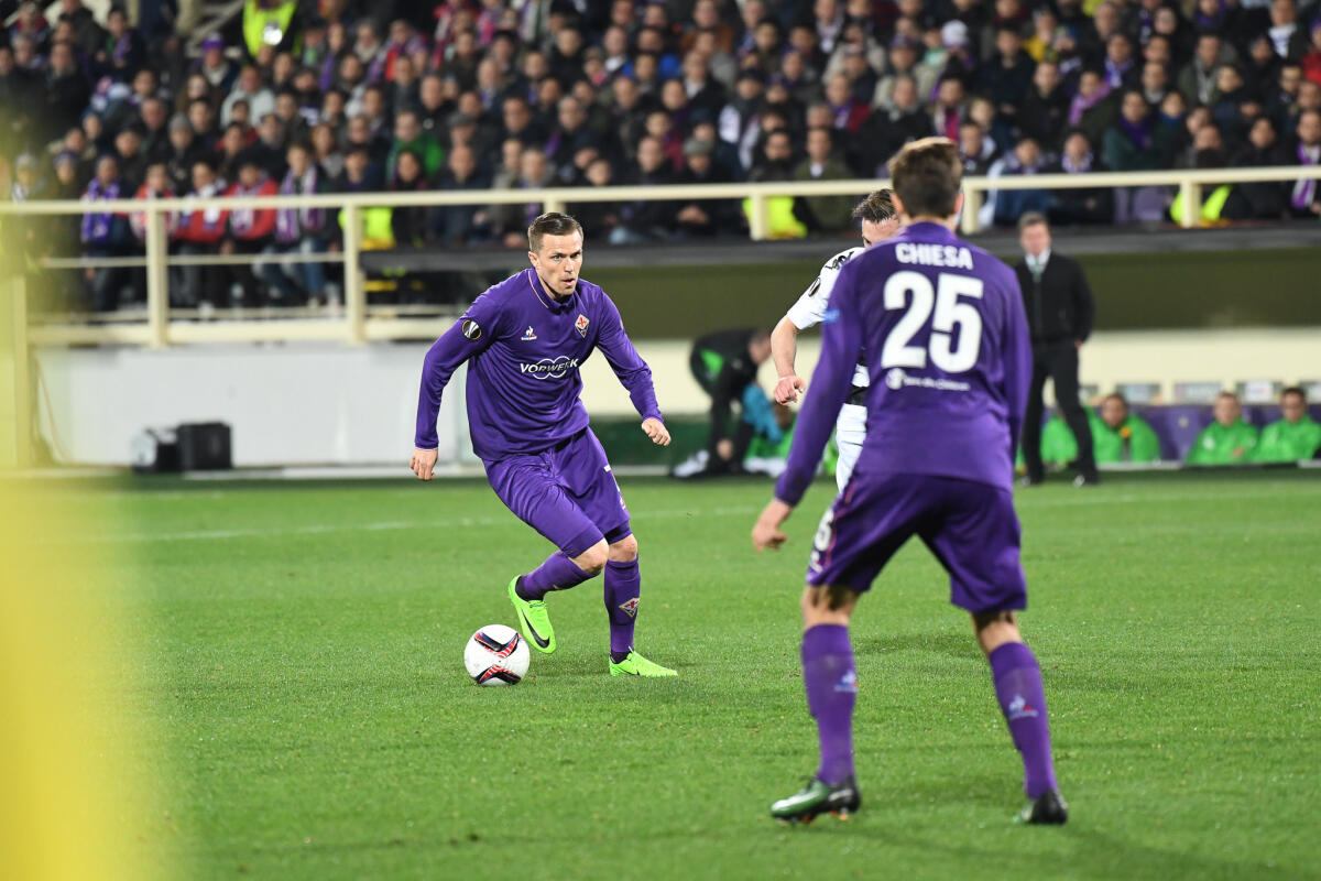 Ilicic, non solo Atalanta. Su di lui anche club spagnoli e tedeschi - Firenze, stadio Artemio Franchi, 23.02.2017, Fiorentina-Borussia, Foto Fiorenzo Sernacchioli. Copyright Labaroviola.com