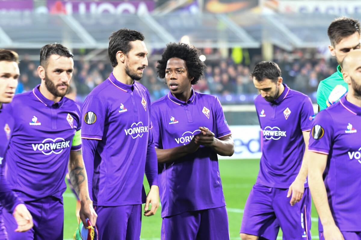 "Il patto dello spogliatoio funziona, le vacanze a Formentera sono ad un passo. Cristoforo cos'è?" - Firenze, stadio Artemio Franchi, 23.02.2017, Fiorentina-Borussia, Foto Fiorenzo Sernacchioli. Copyright Labaroviola.com