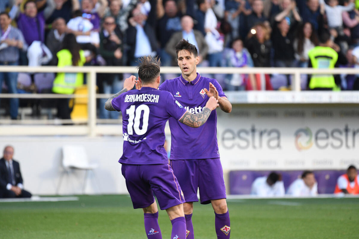 Form. ufficiali: fuori Chiesa e Baba dentro Ilicic e Olivera. In difesa.. - Firenze, stadio Artemio Franchi, 13.05.2017, Fiorentina-Lazio, Foto Fiorenzo Sernacchioli. Copyright Labaroviola.com