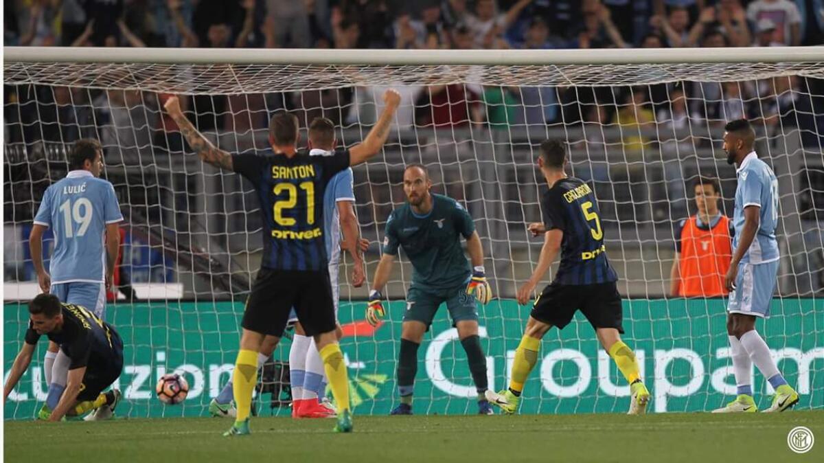 L'Inter vince a Roma contro la Lazio e sorpassa la Fiorentina in classifica. All'Olimpico è 1-3 - 