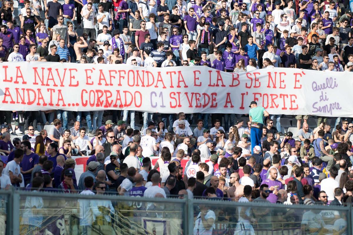15 anni dopo la Fiorentina si prende la sua rivincita su Pisa - Firenze, stadio Artemio Franchi, 13.05.2017, Fiorentina-Lazio, Foto Fiorenzo Sernacchioli. Copyright Labaroviola.com