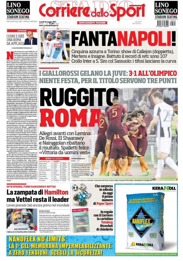 Corriere Dello Sport 15 Maggio 2017