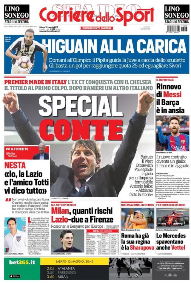 Corriere Dello Sport 13 Maggio 2017