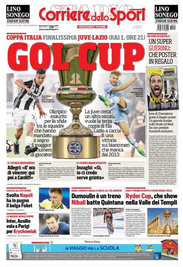 Corriere Dello Sport 17 Maggio 2017