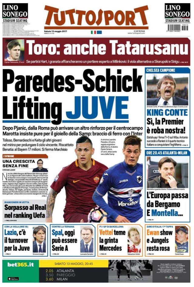 TuttoSport 13 Maggio 2017