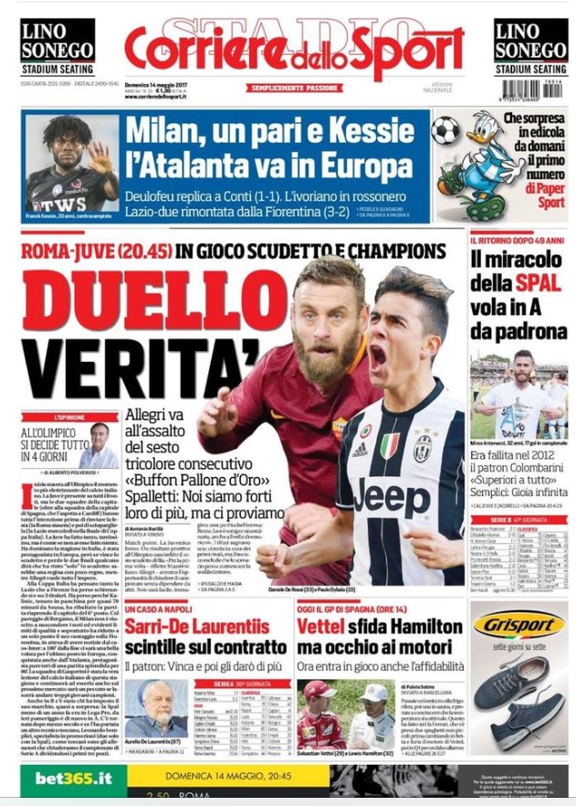 Corriere Dello Sport 14 Maggio 2017