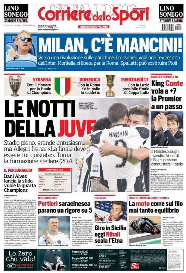 Corriere Dello Sport 9 Maggio 2017