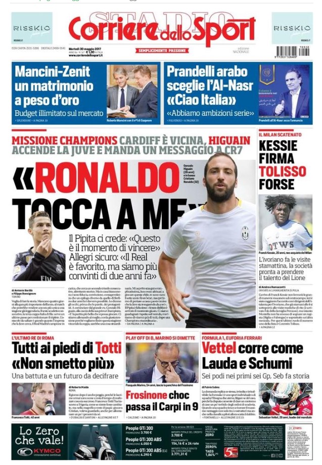 Corriere Dello Sport 30 Maggio 2017