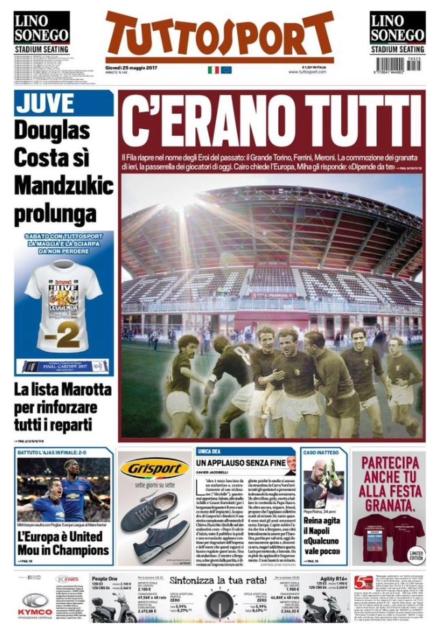 TuttoSport 25 Maggio 2017