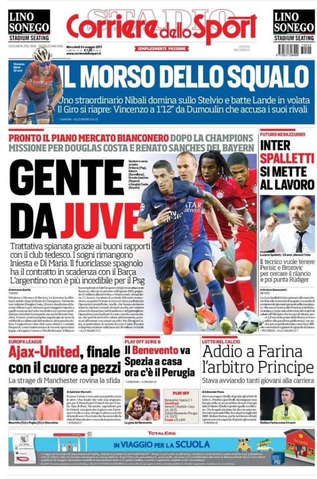 Corriere Dello Sport 24 Maggio 2017
