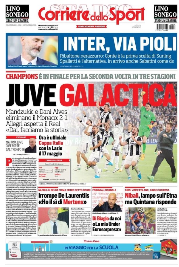 Corriere Dello Sport 10 Maggio 2017