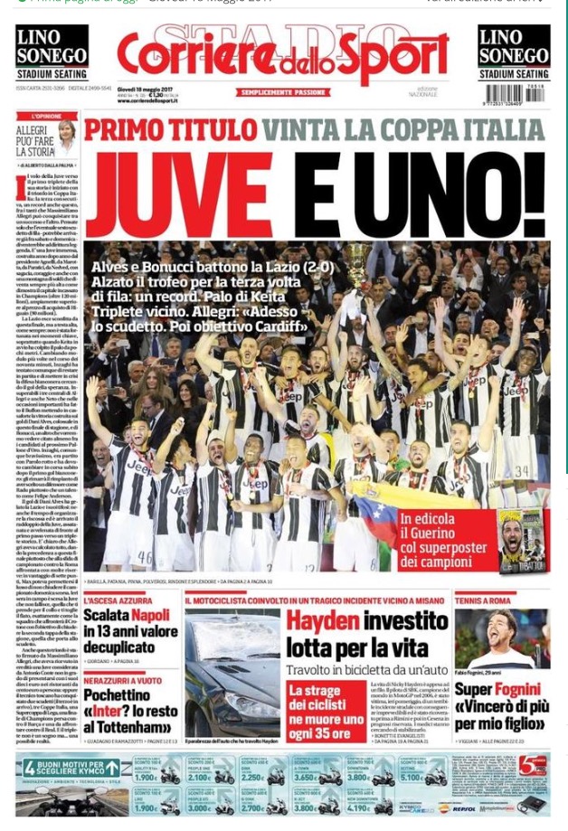 Corriere Dello Sport 18 Maggio 2017