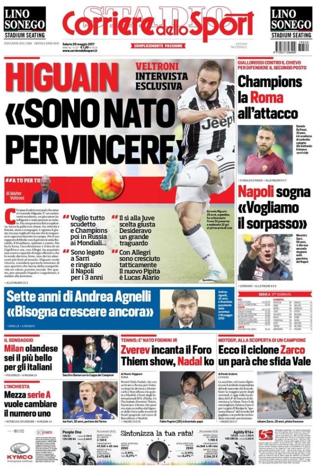 Corriere Dello Sport 20 Maggio 2017
