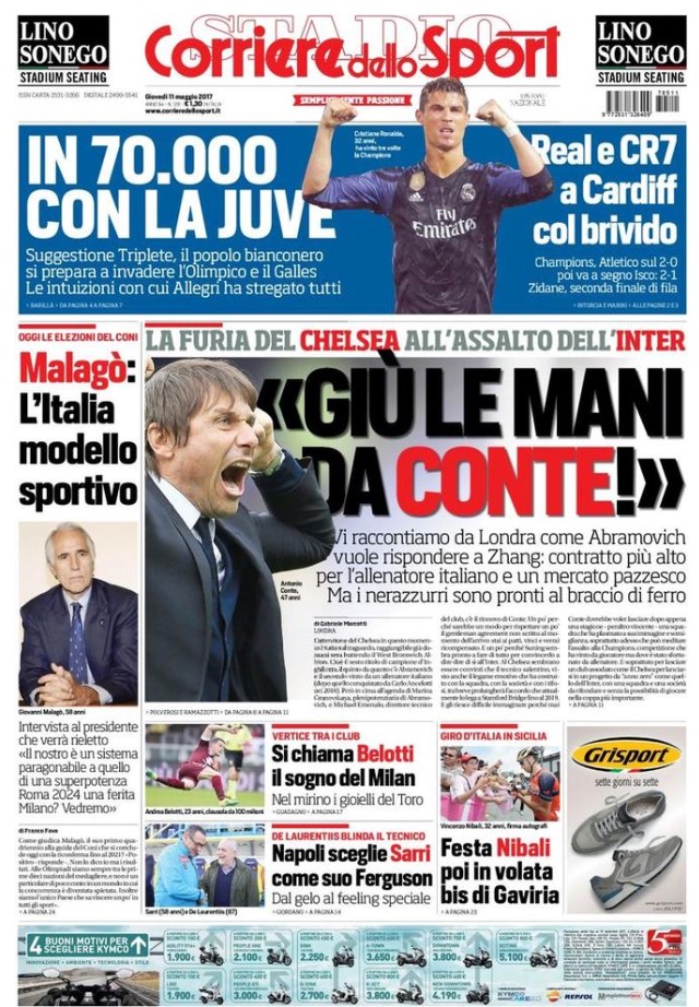 Corriere Dello Sport 11 Maggio 2017