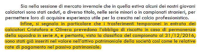 Dettaglio riscatto Cristoforo e Olivera
