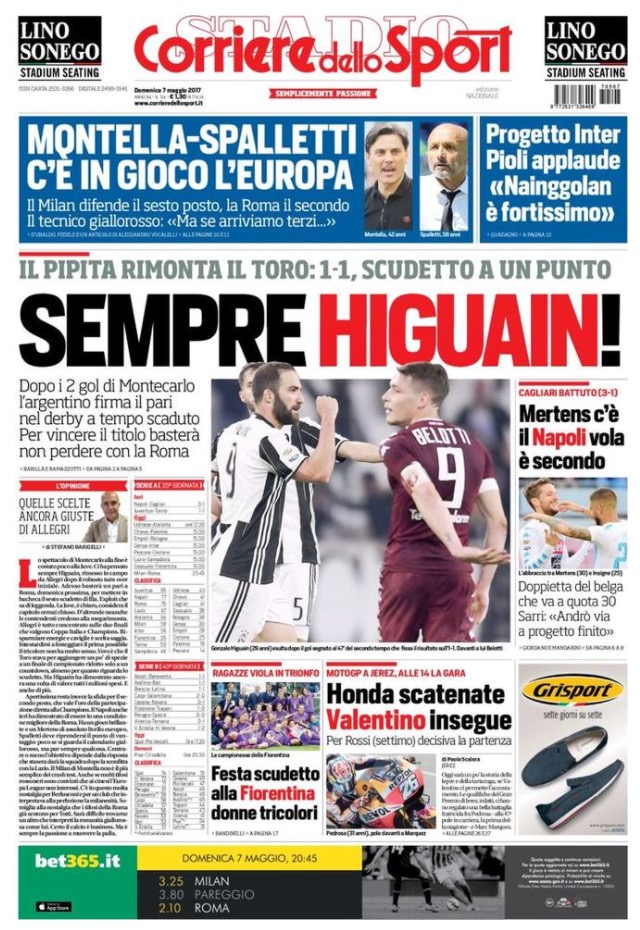 Corriere Dello Sport 7 Maggio 2017