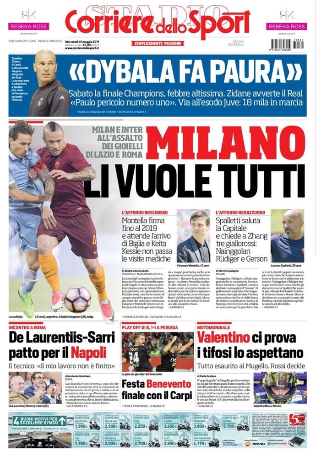 Corriere Dello Sport 31 Maggio 2017