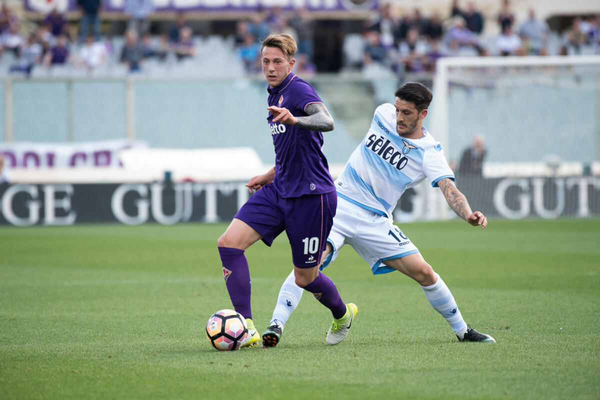 Il Corriere Fiorentino: la doppia partita di Bernardeschi - Firenze, stadio Artemio Franchi, 13.05.2017, Fiorentina-Lazio, Foto Fiorenzo Sernacchioli. Copyright Labaroviola.com