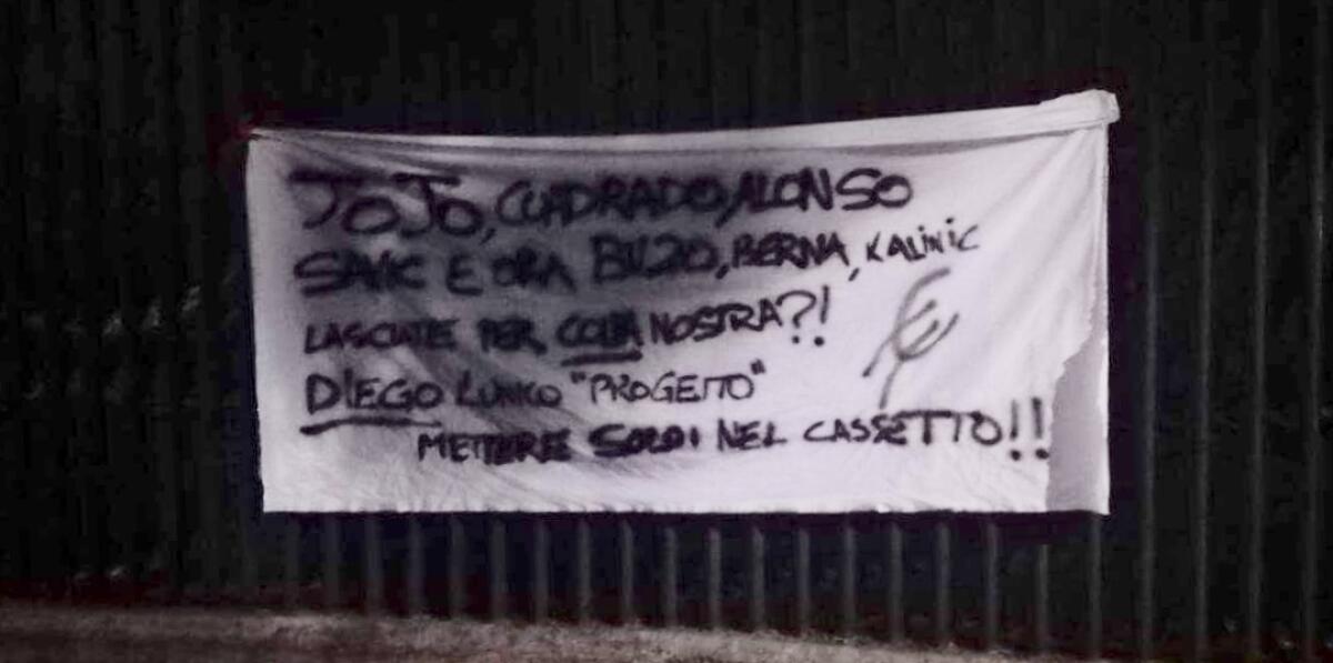 "Jojo, Cuadrado, Alonso, Savic e ora Borja, Berna, Kalinic, lasciati per colpa nostra!? Diego, l’unico progetto mettere soldi nel cassetto” - 