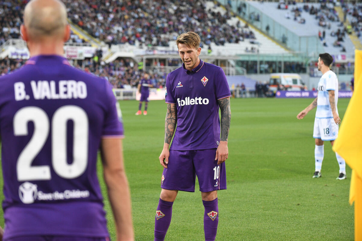 Gazzetta, Corvino fissa il prezzo per Bernardeschi. Nella trattativa potrebbe rientrare "El general" Rincon... - Firenze, stadio Artemio Franchi, 13.05.2017, Fiorentina-Lazio, Foto Fiorenzo Sernacchioli. Copyright Labaroviola.com