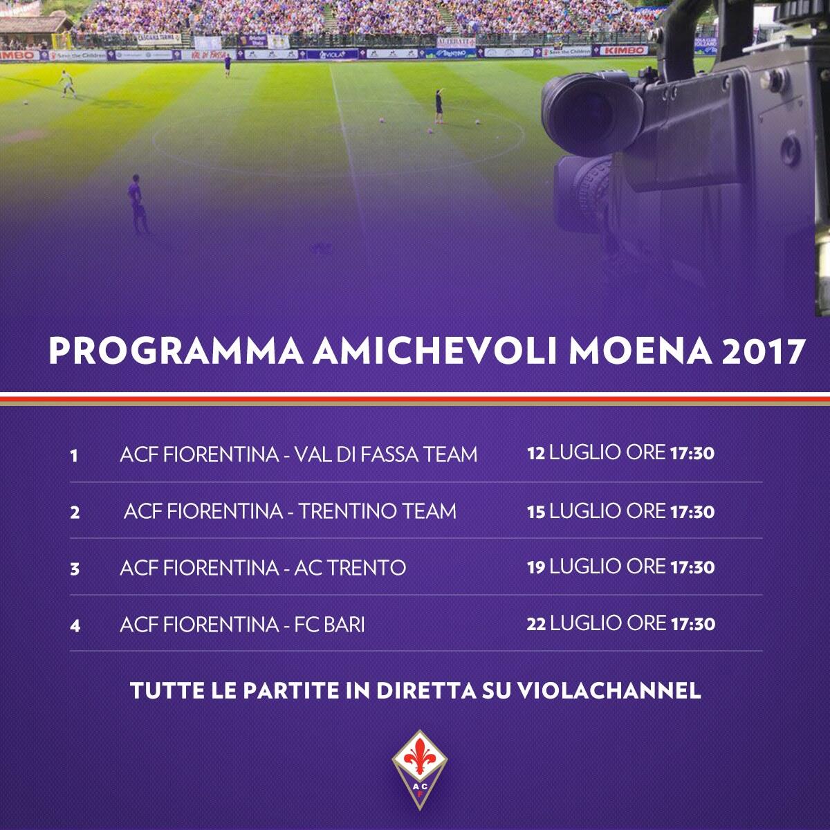 Verso Moena: prima le selezioni locali poi il Bari. Il programma completo delle amichevoli - 